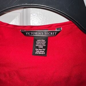Victoria secret robe never worn without tags Says love on the back